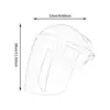 2 Pieces Welding Face Protector for Grinding and Cutting Construction 6