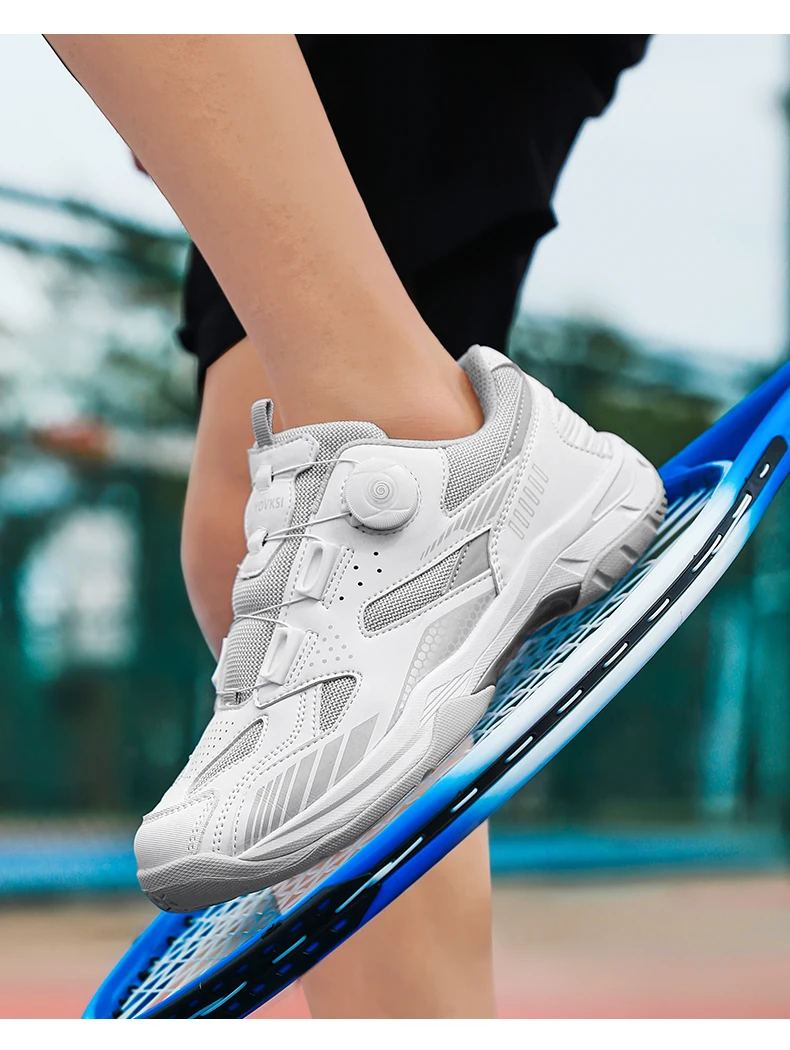 Description Picture 5 of item2024 Badminton Shoes for Men Women Sports Professional Volleyball Sneakers Men Breathable Lightweight Table Tennis Shoes