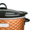 Scallop Pattern 4.5 Quart Slow Cooker in Copper 2