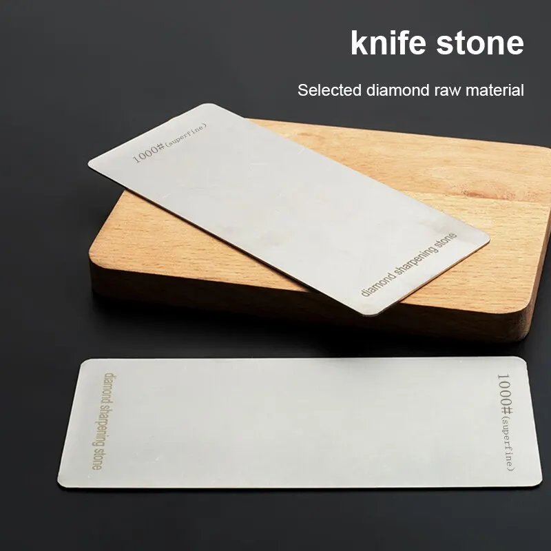 Knife Sharpening Stone Household Kitchen Diamond Grinding Blade Rapid Grinding Cutting Edge Polishing Cuisine Art Knife