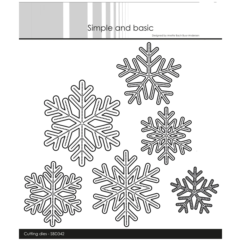 

Christmas Snowflakes Decoration Cutting Dies for New 2023 Scrapbooking Paper Making Frame Card Craft Supplies no Stamps
