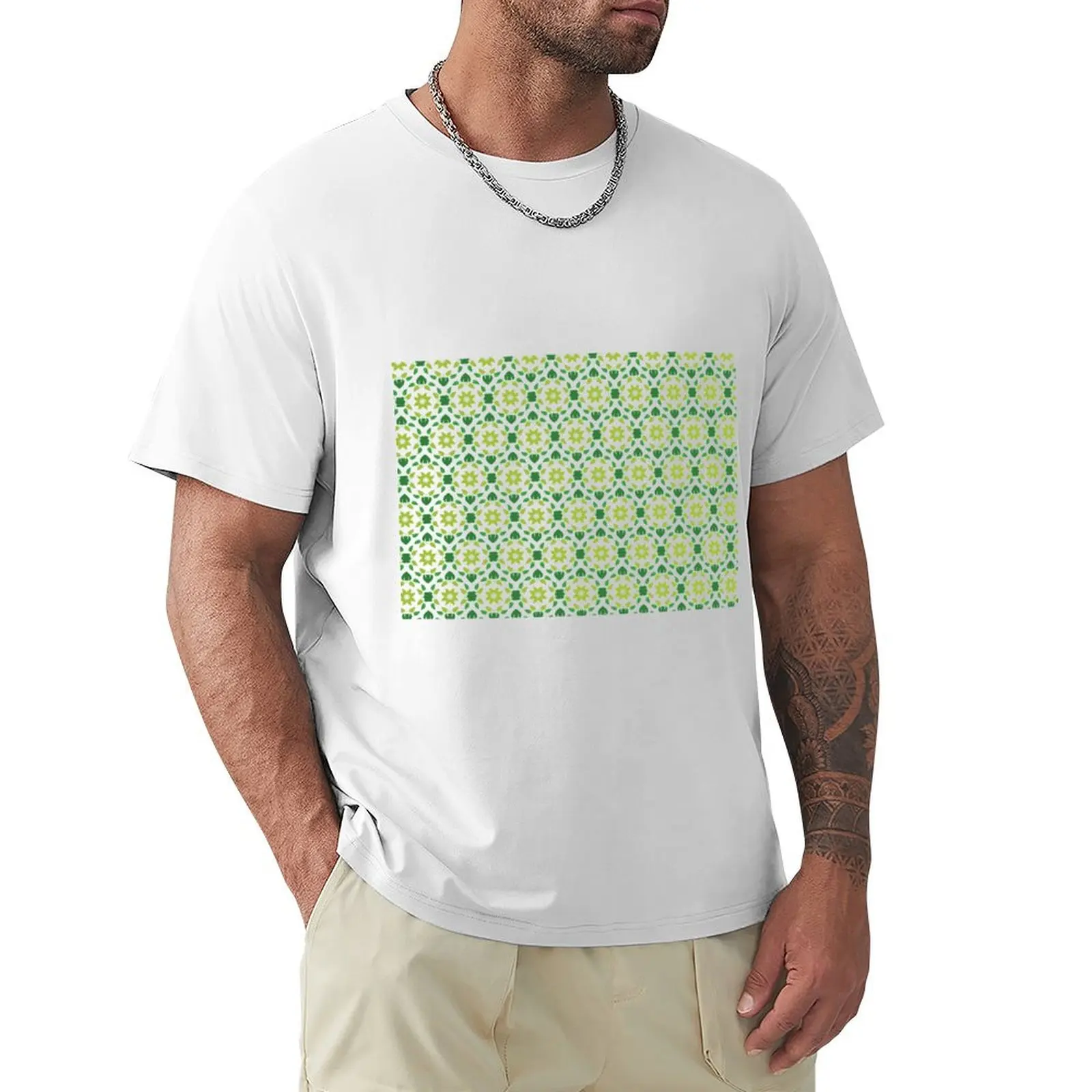 

Flower Patterns T-Shirt boys whites oversized mens graphic t-shirts anime