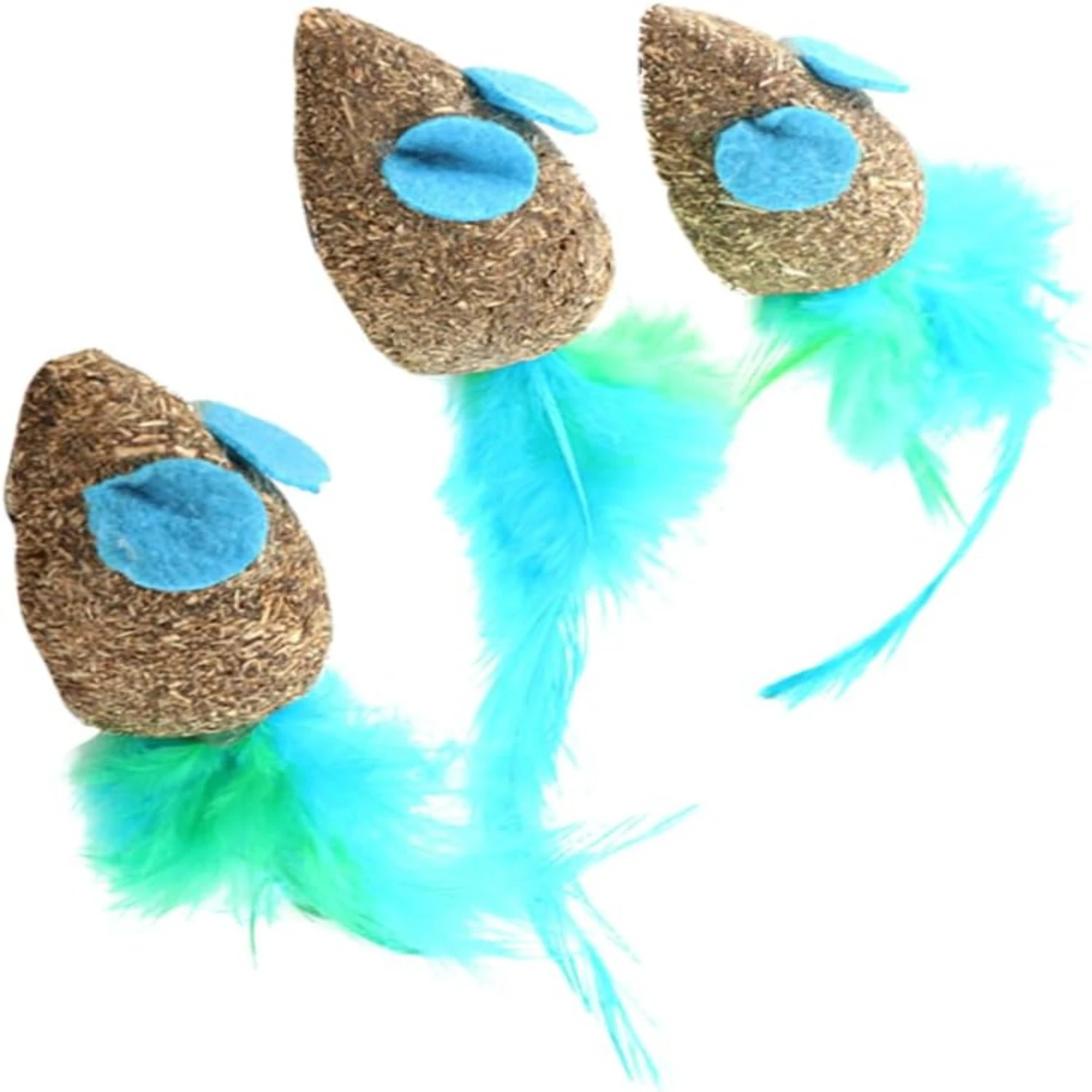 Enhance your furry friend's playtime with this adorable and exciting cat toy set, designed to strengthen the bond between you an
