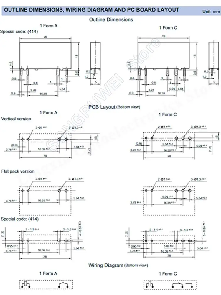   HF41F-024-ZS , HF41F - 05 012 024-ZS -HS -ZST -HST 41F-C2-1 HF41F-012-ZS, 5  6A, 5V, 12V, 24V, 60V DC, 20 