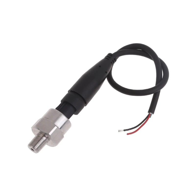 

NPT1/8" Pressure Transducer Transmitter Sender Compatible for Water Gas Oil Environmental Monitoring Accessories