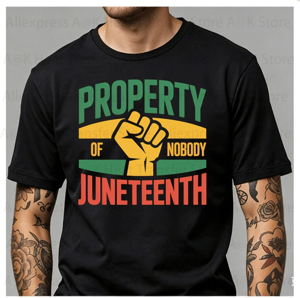 Juneteenth Black Pride 아이언온 전사 DIY 세탁 가능한 티셔츠 열전사 데칼 패치 유화 디자인