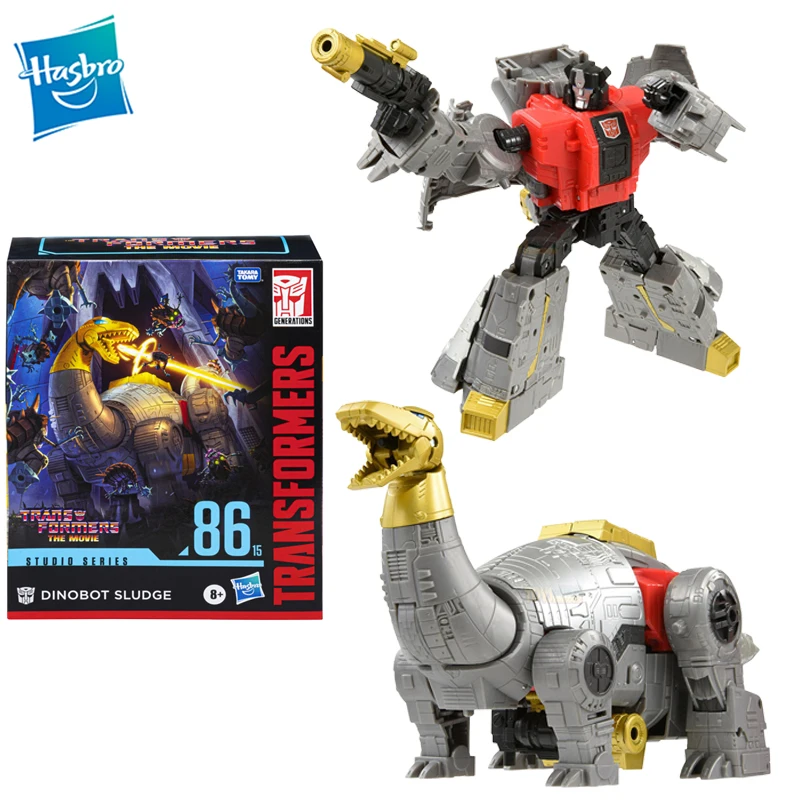 

[In Stock] Hasbro Transformers Studio Series SS86-15 Dinobot Sludge Leader Original Action Figure Model Collectible Toy Gifts