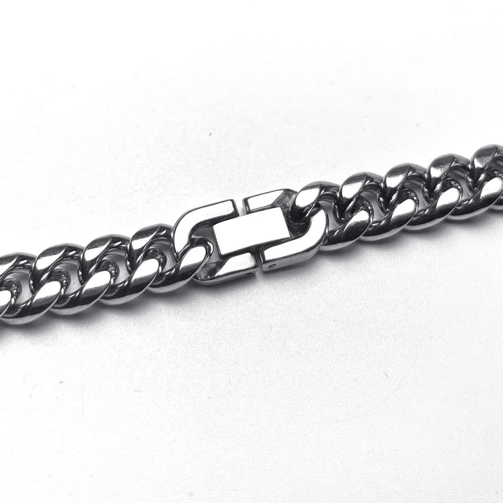 2 teile/los 6/8/10/12mm Edelstahl unmontierte Verschlüsse Schnalle Stecker für DIY Halskette Armbänder Schmuck Herstellung Zubehör – Detail 4