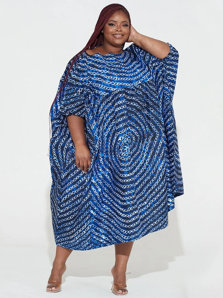 

2022 женское, макси, с круглым вырезом, с короткими рукавами, набивной рисунок