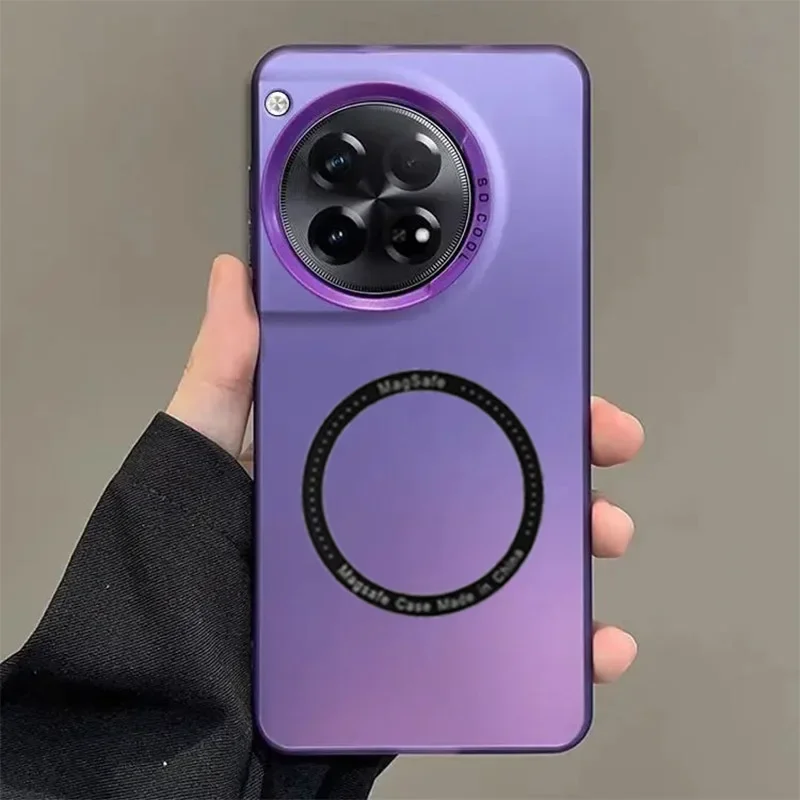 Matte Magnetic Wireless Charging Hard Case