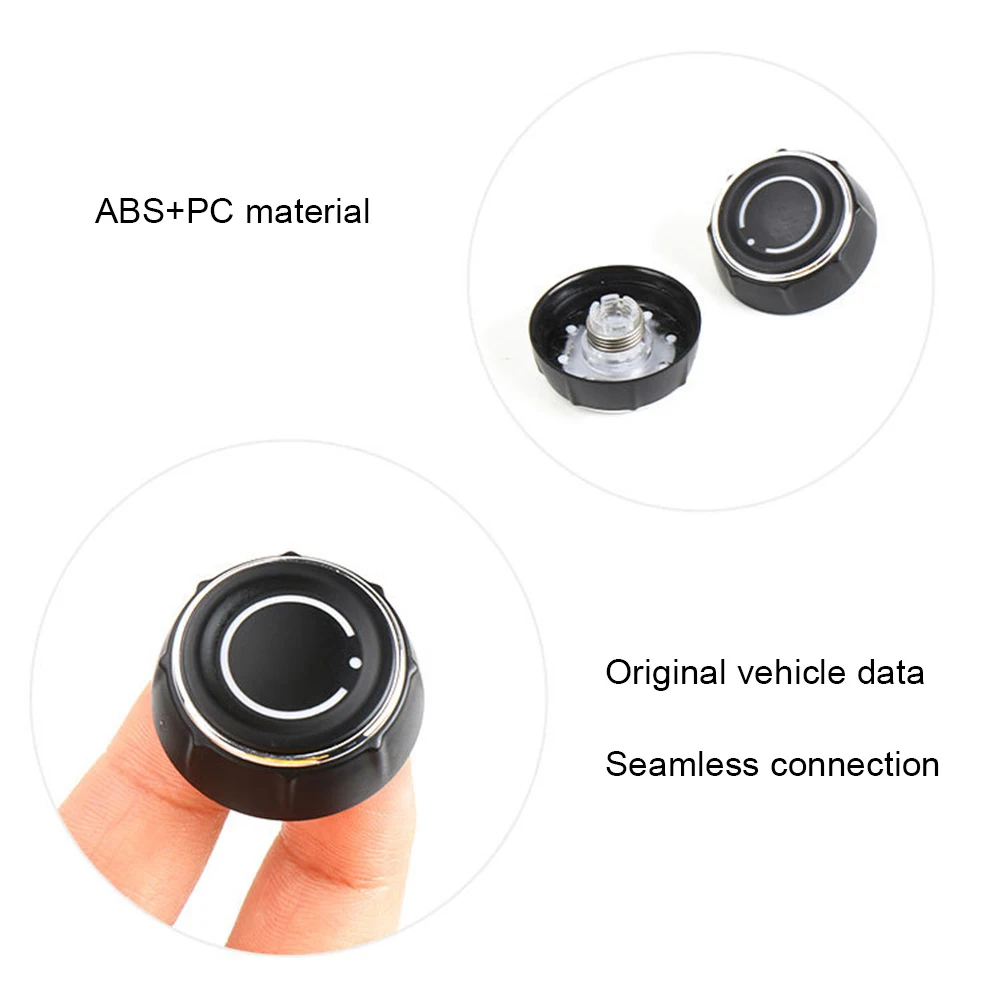 Center Console Audio Volume Knob Cover 97064293001 Car Center Console Audio Volume Knob Cover for Porsche Boxster 718 2016-2020