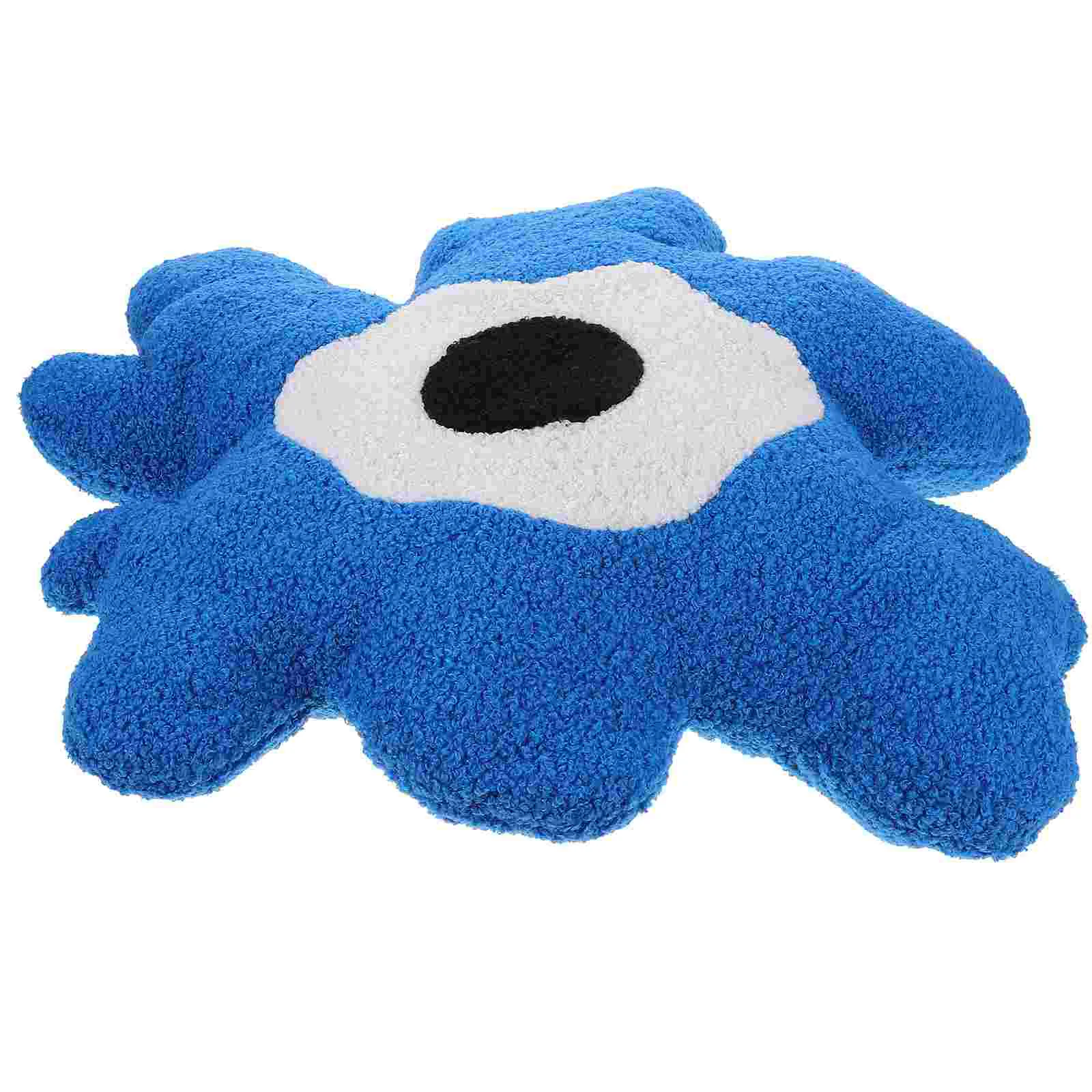 

Light Luxury Ins Style Sun Flower Pillow Living Room Sofa Back Office Cushion Bedside (blue 58*48 Cm)