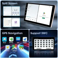 Srnubi автомобильный радиоприемник для Peugeot 107 Toyota Aygo Citroen C1 2005-2014, беспроводной Carplay, Android, автомобильный мультимедийный плеер, 2 Din — изображение 5