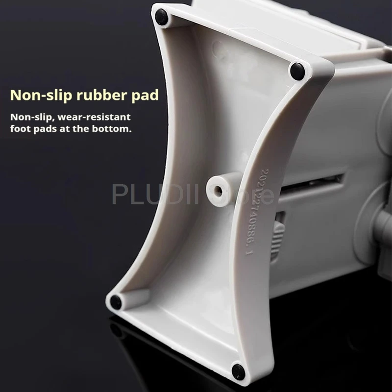 Double Head Automatic Dumpling Maker Machine 2 In 1 Press Dual Slot Design for Home Use ABS Manual Folding Dumpling Press Tool 5