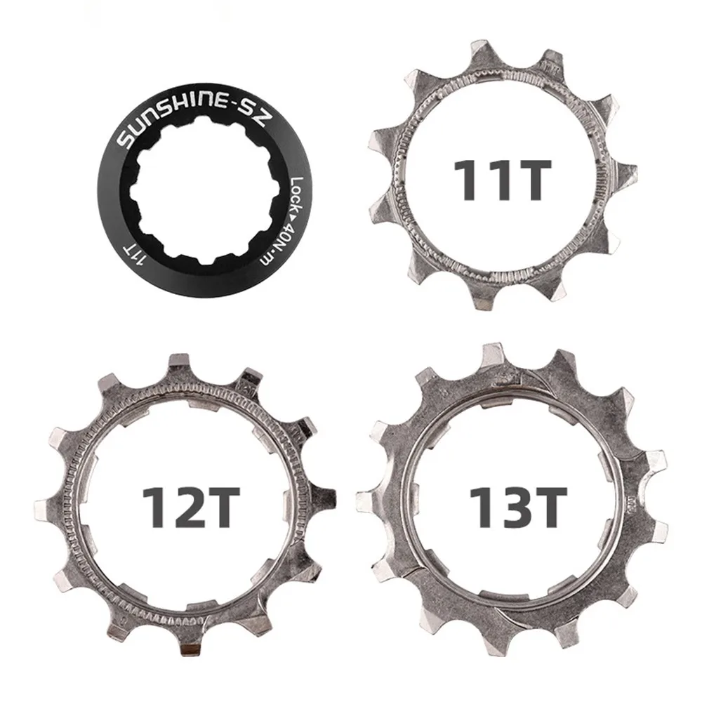 MTB Road Bike Freewheel Cog 8 9 10 11 Speed 11T 12T 13T Bicycle Cassette Sprockets 1 Pcs Bicycle Accessories Bike Parts