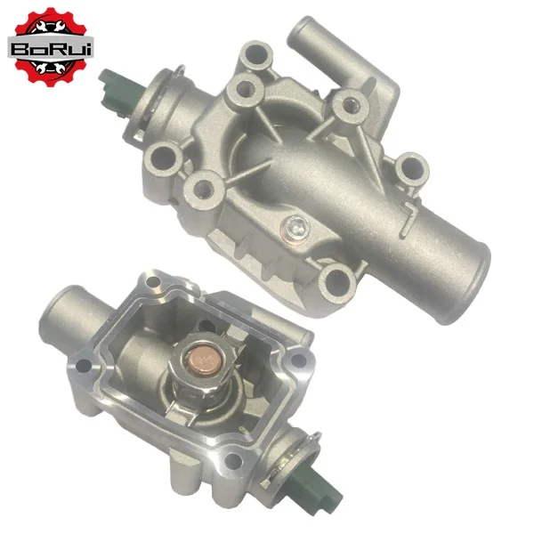 Aluminum Engine Coolant Thermostat Assembly 9647265980 1336Z0 For Peugeot partners 206 207 307 308 1007, Citroen C2 C3 C4 engine coolant thermostat
