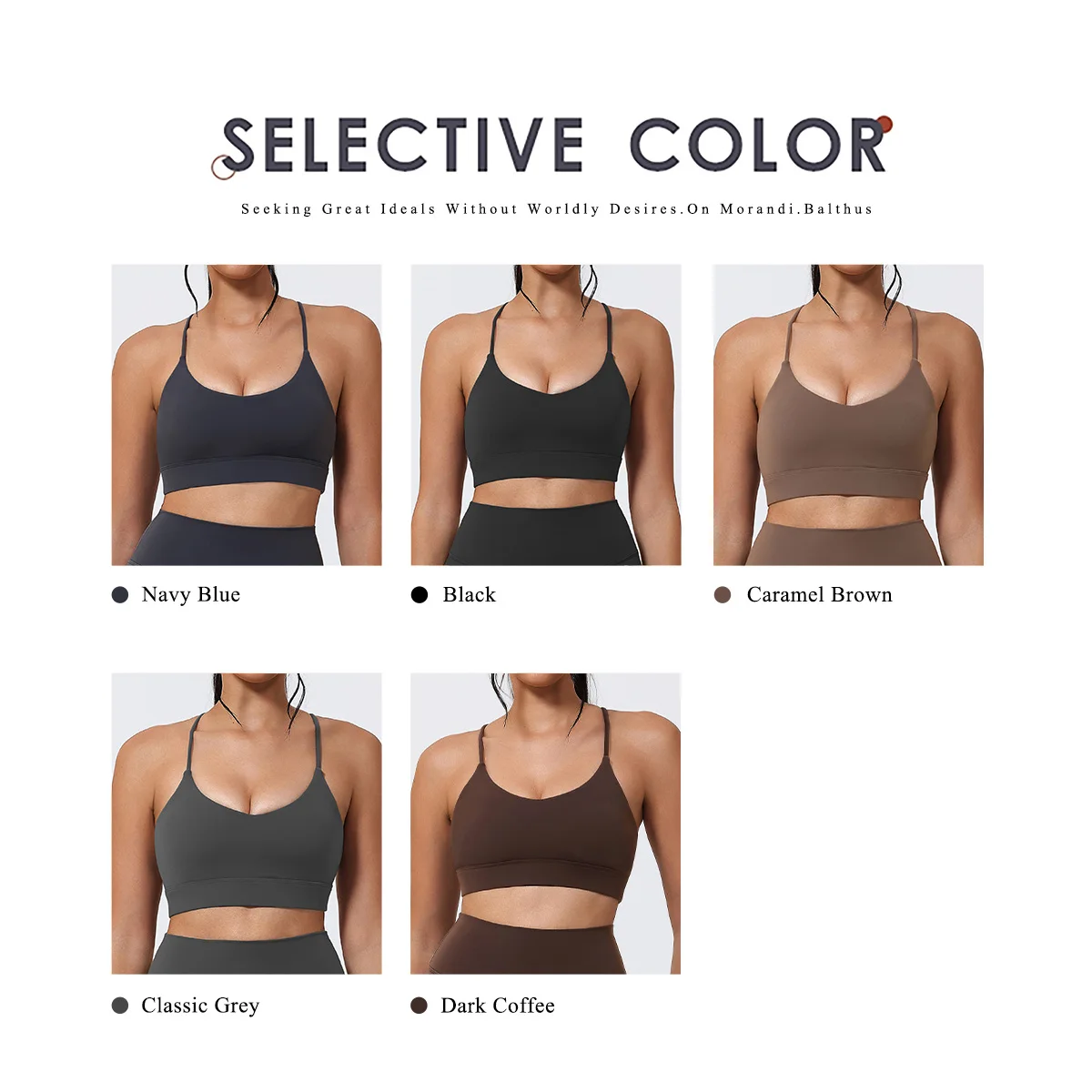 Ctenkevet Summer Women's Cross-Back Yoga Sports Bra Quick-Dry Fitness Running Top Tight-Fitting Underwear for Active Women
