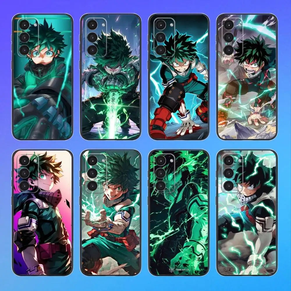 My Hero Lzuku Deku Soft Black Phone Case Cover