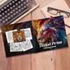 1pc Coloring Book Animal lion Adult Picture Book Gift For Birthday Party Relieve Stress Kill Time Graffiti Painting Drawing Art 3