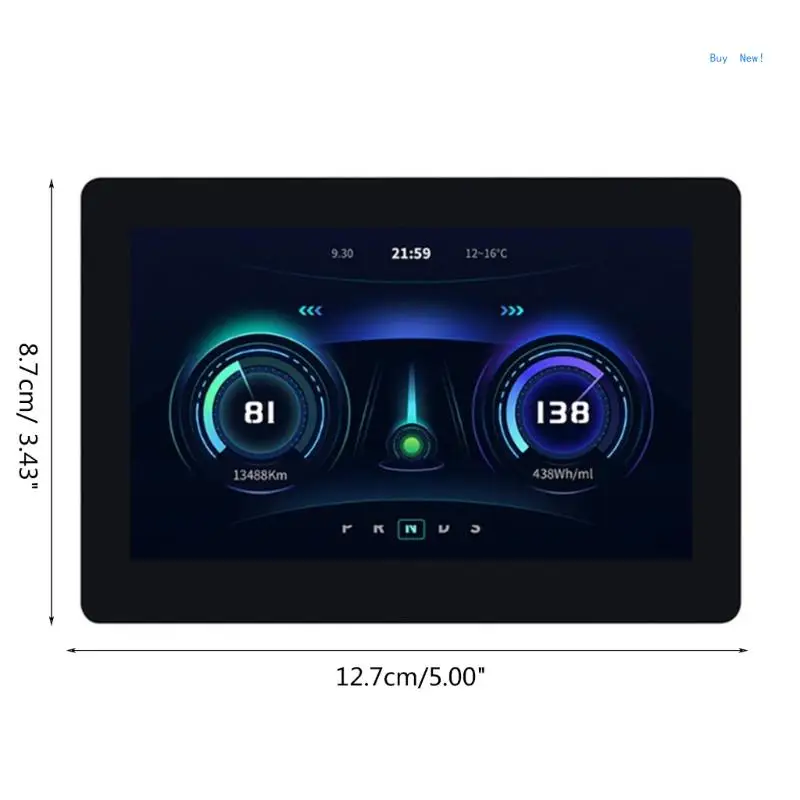 5in 4 뷮 ġũ TFT LCD ÷ 800x480