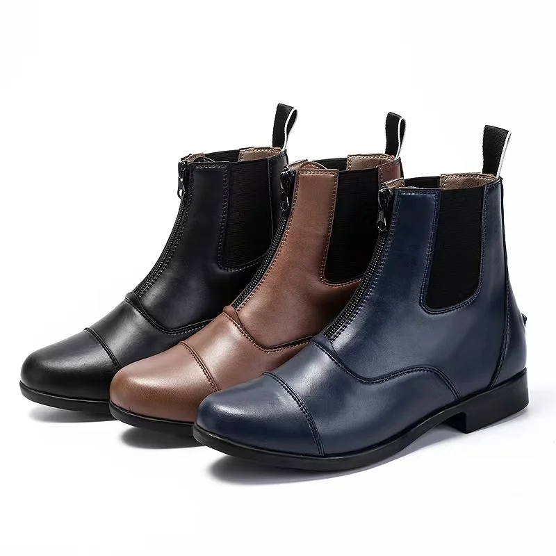 Equestrian Boots 승마부츠 Ankle Boots Sizes 25-44 Riding Equestrian Equipment Wear-resistant And Anti-slip Professional
