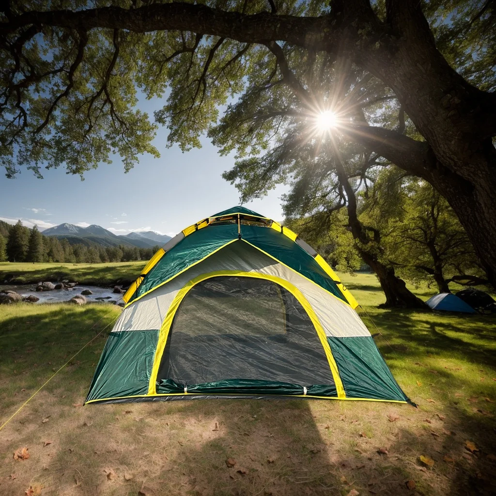 3-4 People Folding Tents, Automatically Opening Camping Tents, Portable Travel Suitable For Camping And Hiking