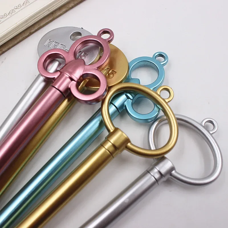 Jonvon Satone 30pcs Vintage Key Plastic Gel Pen Creative Cute Kawaii Pens For Kids School Supplies Wholesale Cute Stationery pen 3