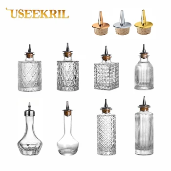 Vintage Cocktail Bitters Bottles 1