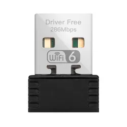 FENVI WiFi 6 Mini USB Network Adapter - AX286 High-Speed Wireless Signal Receiver (WIFI 6 AX286)