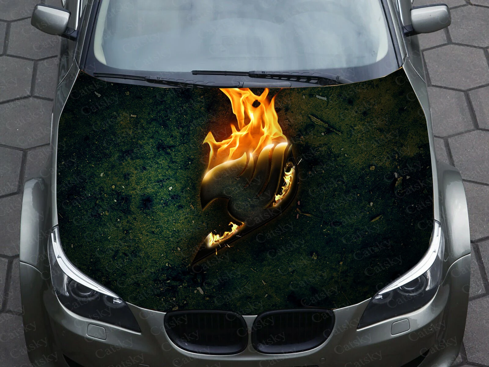 

Fairy Tail Car Decal Graphics Vinyl decal Cover Pattern Packaging Decal custom DIY design hood engine Stickers