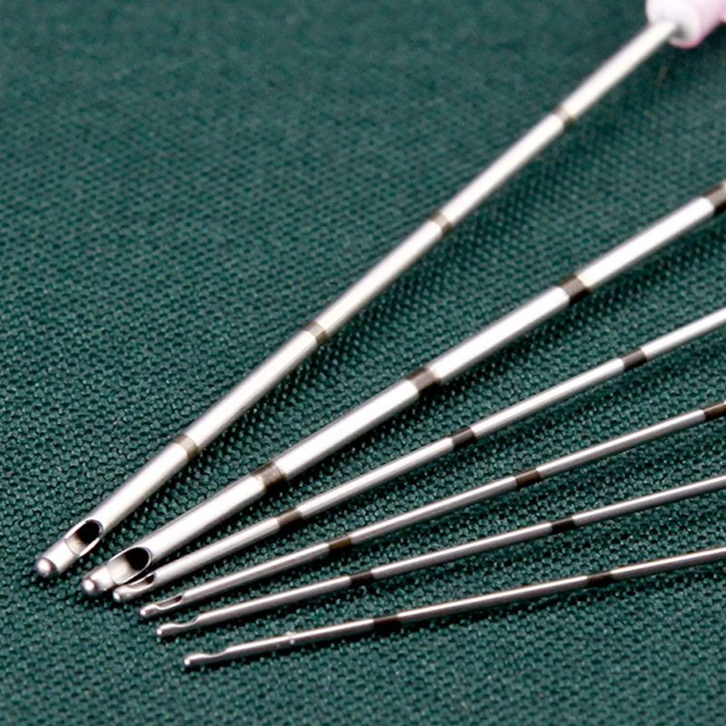 Disposable Cannula 50pcs Factory Disposable Blunt-tip Cannula 22g 23G 25G 27G 18G 50mm/70 Blunt Fine Micro Body Piercing Needles Cannula Syringe