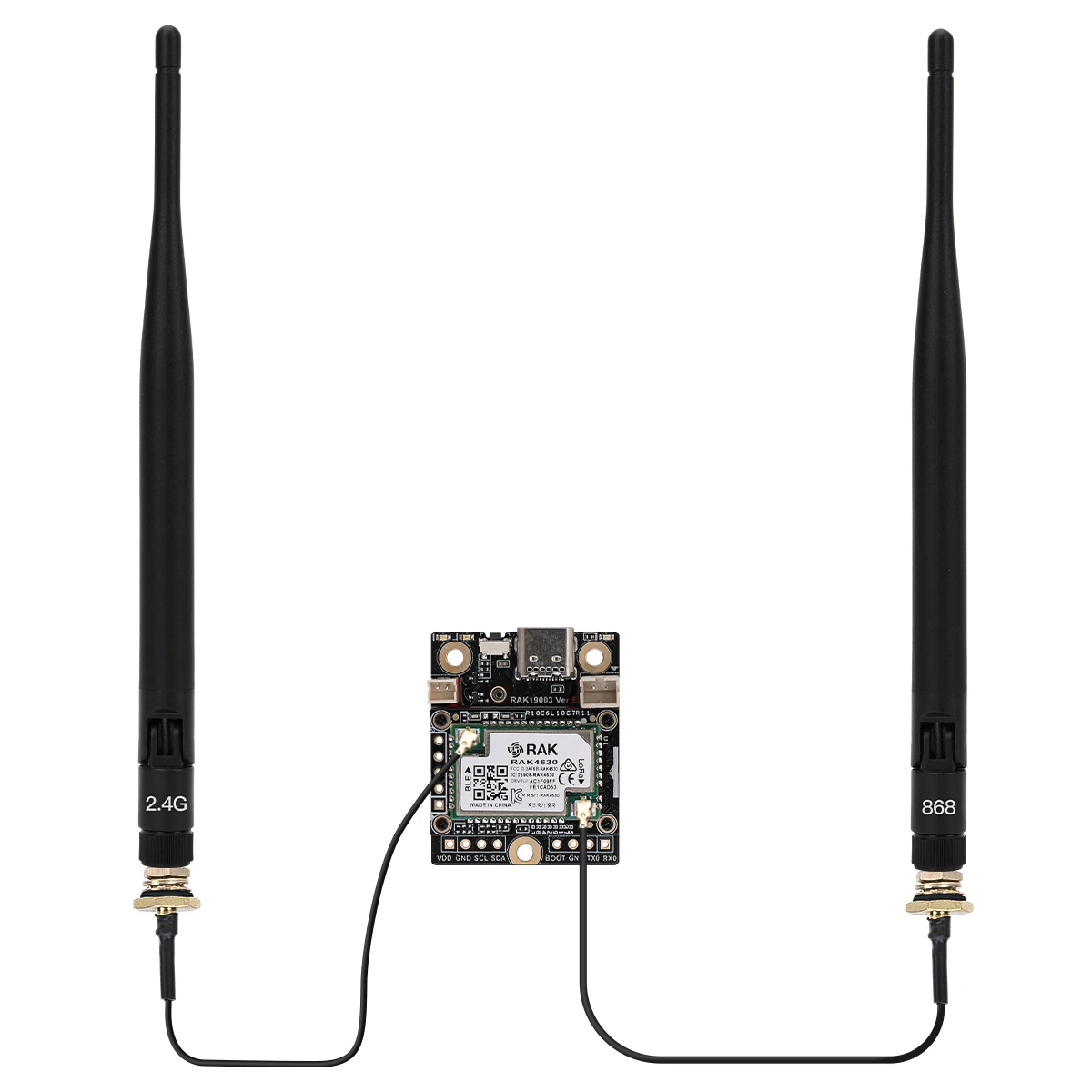 RAKwireless WisBlock Meshtastic Starter Kit with RAK19003 Base RAK4631 LoRa Node