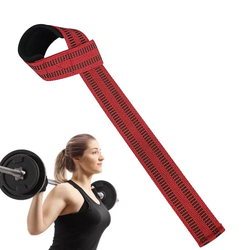 

Straps For Weight Lifting Gym Wrist Wraps Weightlifting Straps Non-Slip Hand Grips Deadlift Straps Comfortable Gym Straps