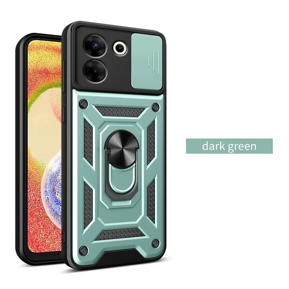 Enhanced Armor Hybrid Ring Cover with Camera Protection