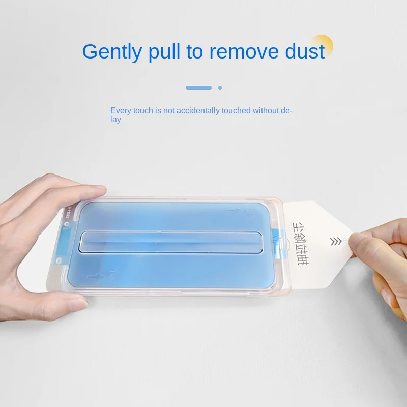 

Screen Protector for iPhone 14 13 15 Pro Max Tempered Glass Edge to Edge Full Cover Easy Install Auto-Dust Removal Kit