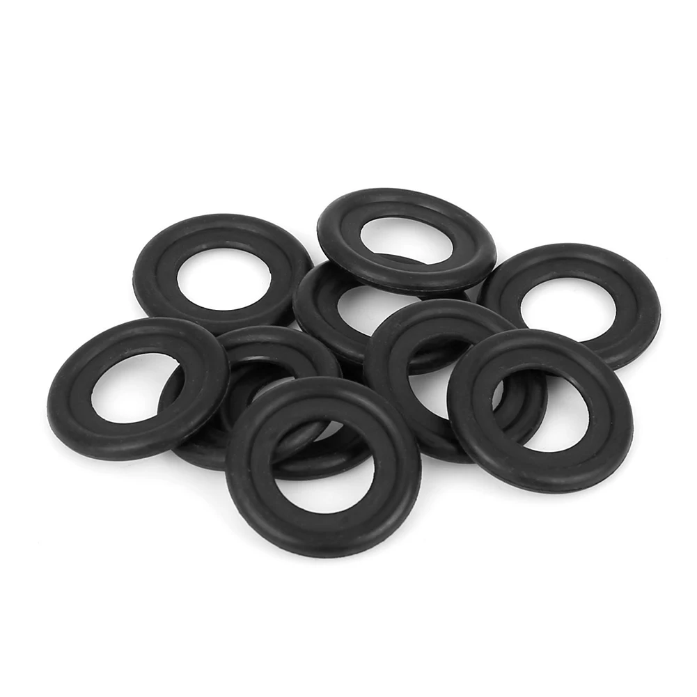 10x Auto Engine Oil Pan Screw Washer Rubber Washer Gasket For Buick For Chevrolet M12 M14 Engine Oil Drain Plugs