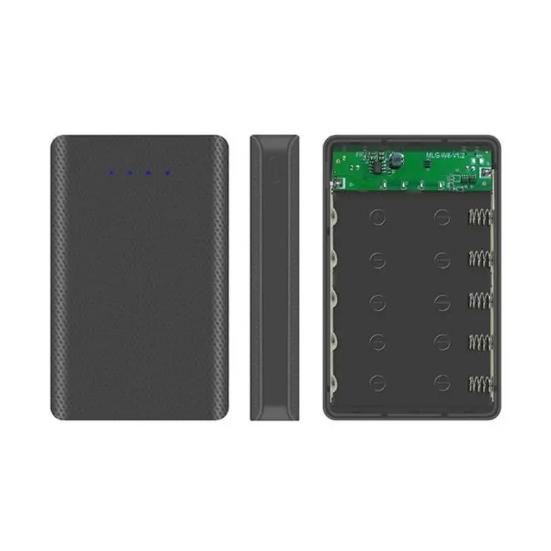 

5x18650 Battery Case DIY With Power Bank Shell Charger Box Accessorie Indicator