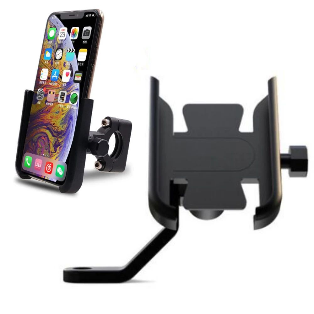 Motorcycle Aluminum 4&quot - 7&quot Mobile Phone Bracket Holder FOR HONDA NC 700S 750X CBF 600N 650 YAMAHA YZF R1 R3 R6 TMAX NMAX |