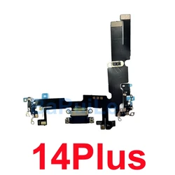 USB Charging Port Flex Cable with Microphone and Audio Jack (For 14Plus)