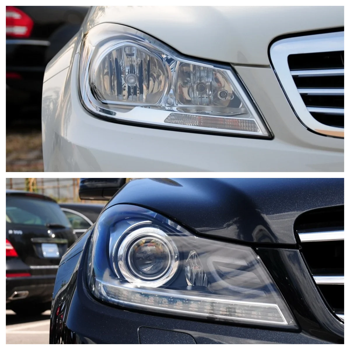 mercedes benz ベンツ Cクラス w204 ・ 左 ドアミラー サイドミラー