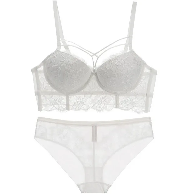 Bandage Design Lace Lingerie Set 2