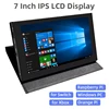 7 Inch IPS Touch Screen HDMI-compatible 1024*600 LCD for Raspberry Pi Windows PC Display with Holder Case Portable Monitor