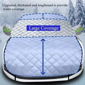 Copertura per auto a 5 strati Tenda da sole per neve grandine dalla polvere protettiva Protezione esterna impermeabile Proteggi coperture protettive per esterni anti UV