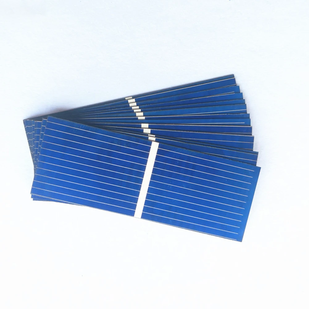 Pack of 100 Mini Polycrystalline Silicon Solar Cell Units