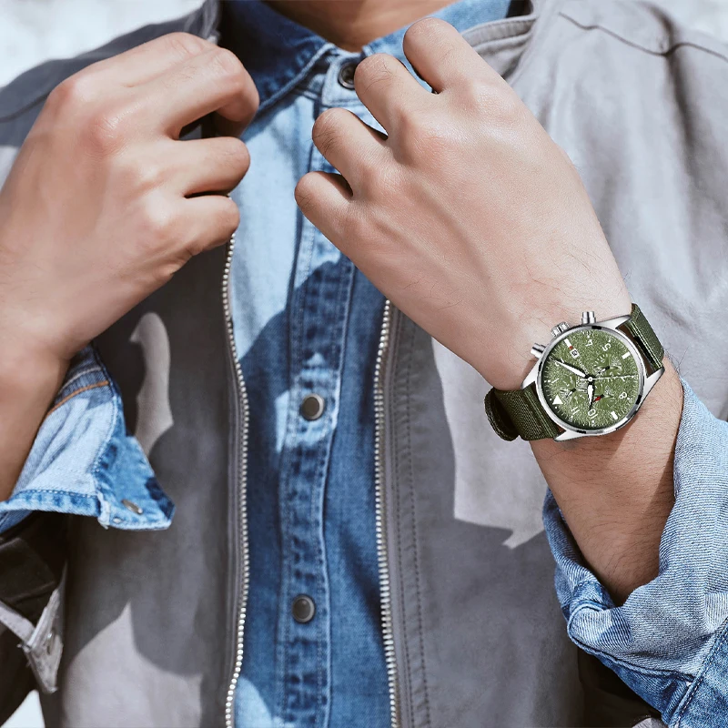 Ochstin Sports Street Style Multi functional Quartz Movement Creative Nylon Series 2024 New Men's Watch Quartz Watch