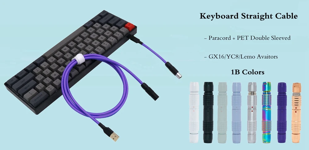 Usb mecânico feito sob encomenda do teclado