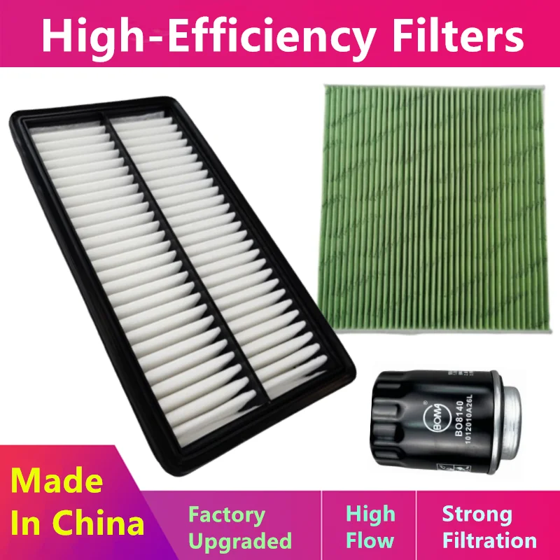 

3pcs/Filter Set For Faw Besturn B50 (2nd Generation) (2016-2024) 1.4t 1.6l/Oil, Air Nacelle Filter/Auto Parts