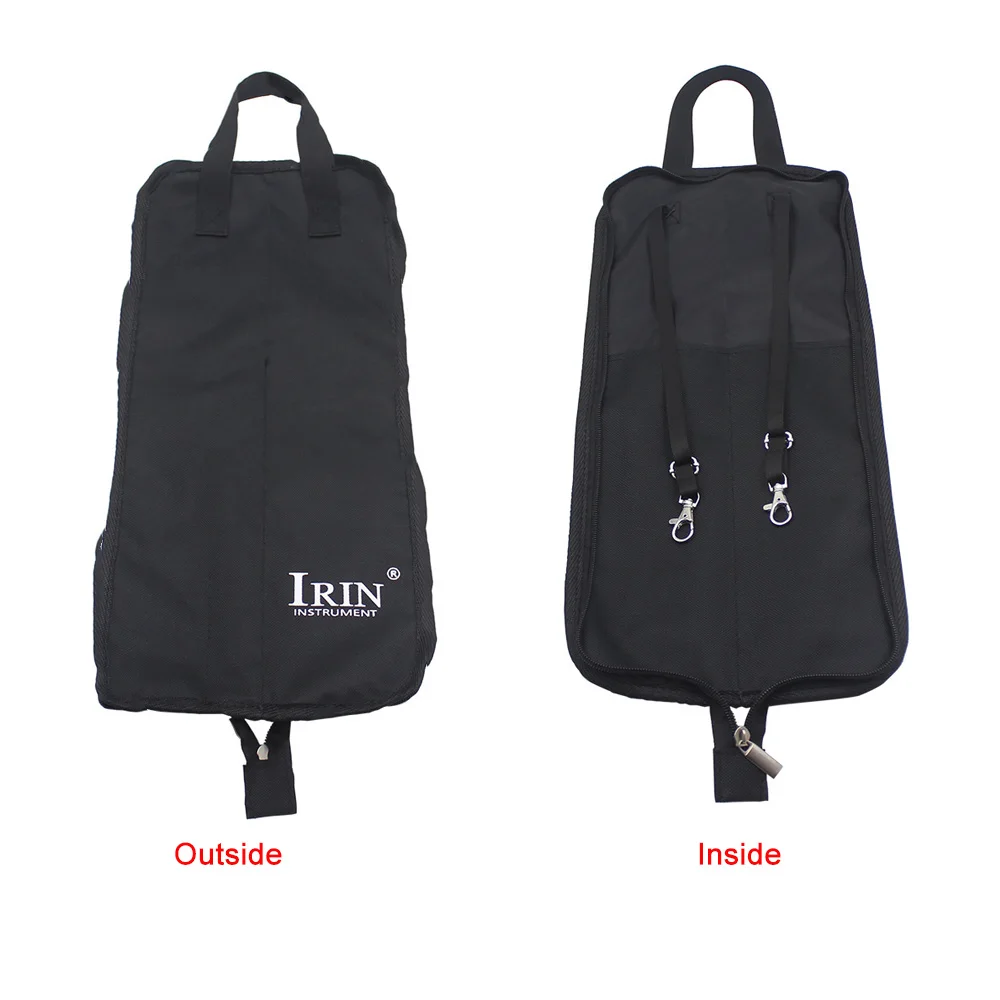Drumstick Bag Water-resistant Portable Storage 600D Carrying Strap Drum Percussion Accessories