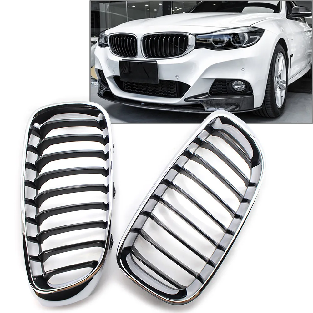 

Передняя решетка радиатора для BMW F34 328i 330i 335i 340i 3 Series GT xDrive, 1 пара