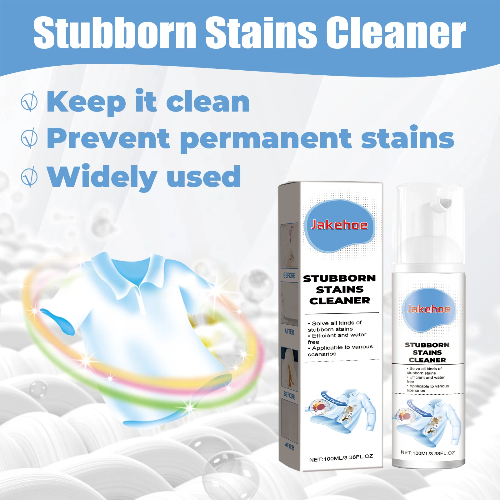 Instant Stain Remover Spray for Clothes